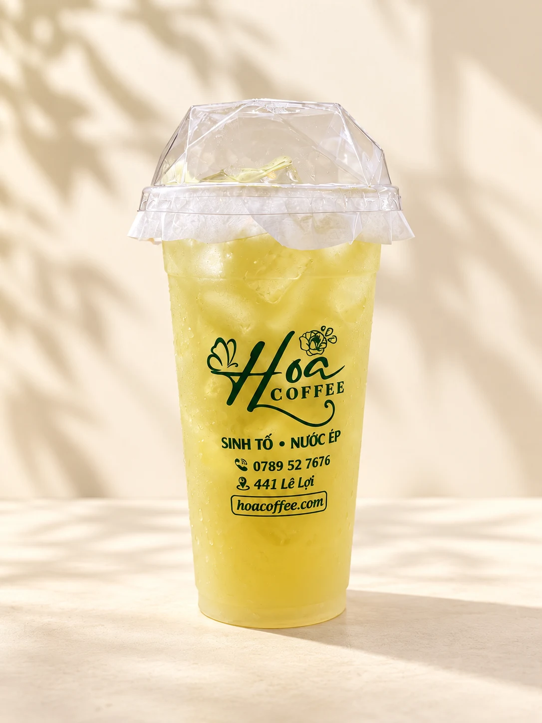 Táo mix Ổi Hoa Coffee