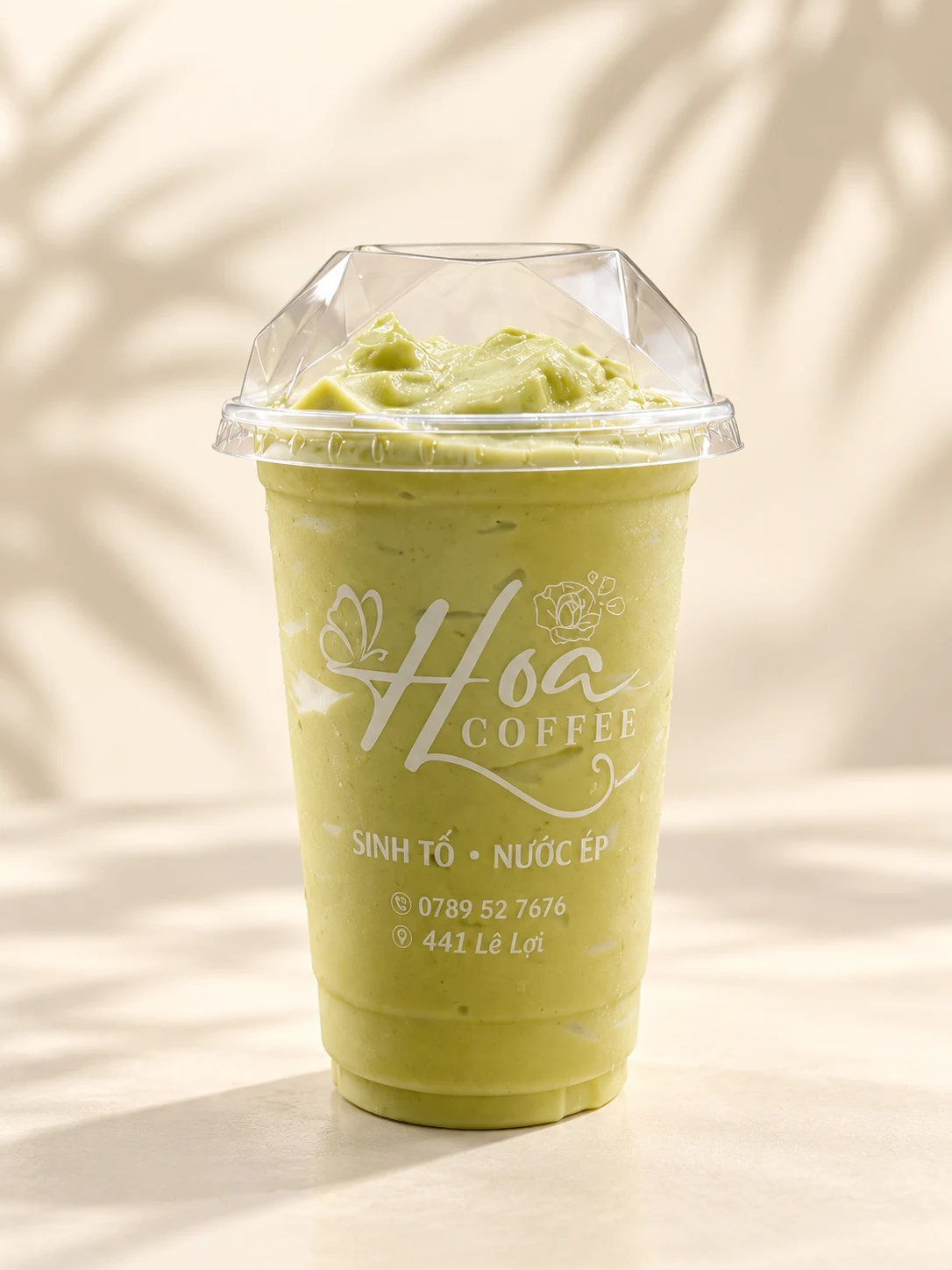 Sinh Tố Bơ Hoa Coffee