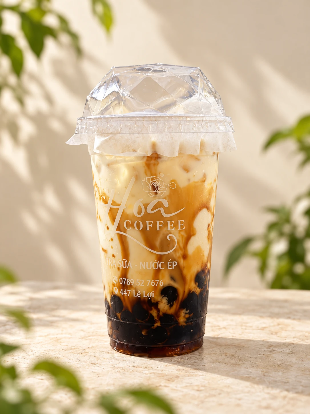Sữa Tươi Trân Châu Đường Đen Hoa Coffee