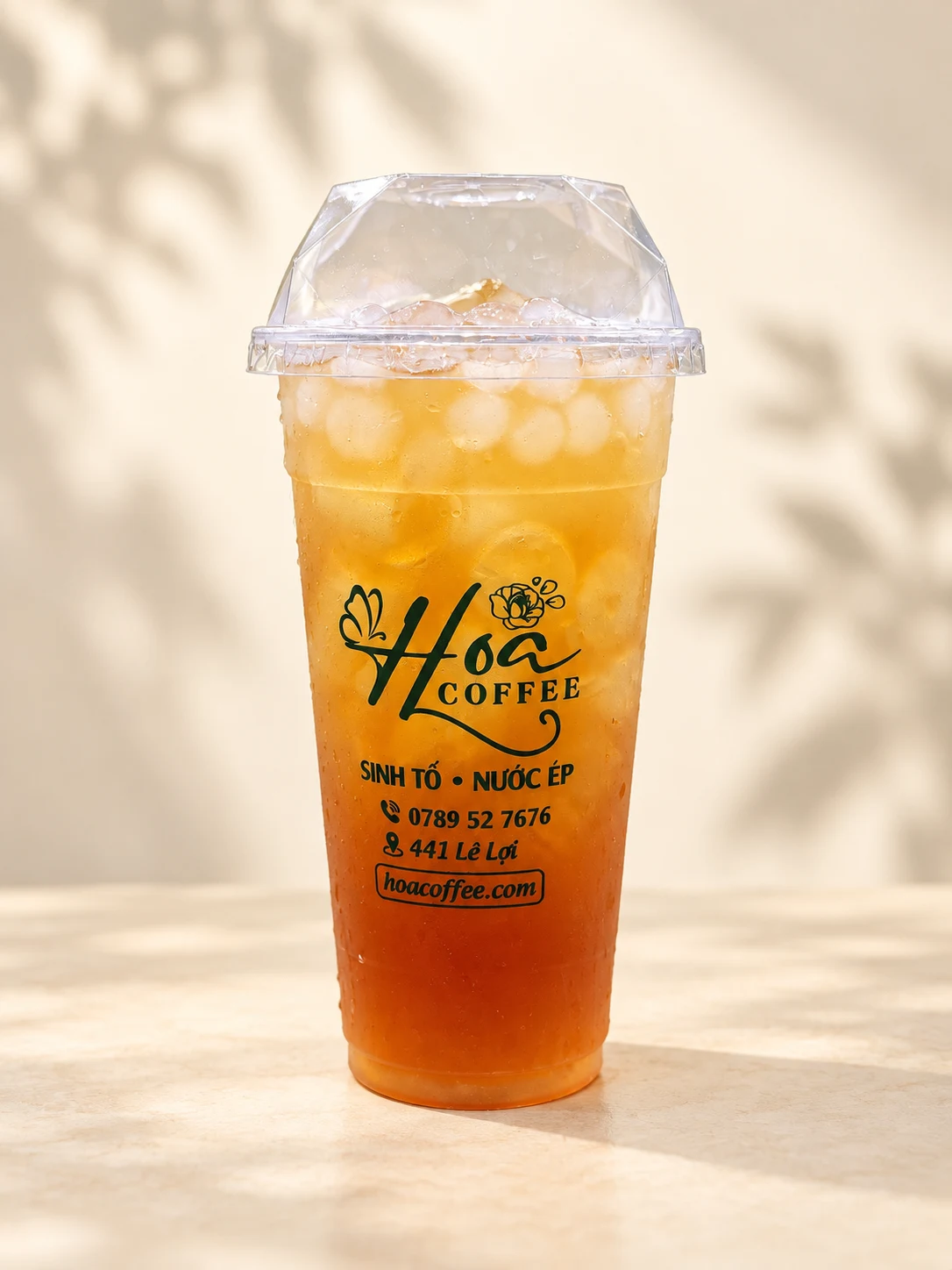 Trà Tắc Trân Châu Hoa Coffee