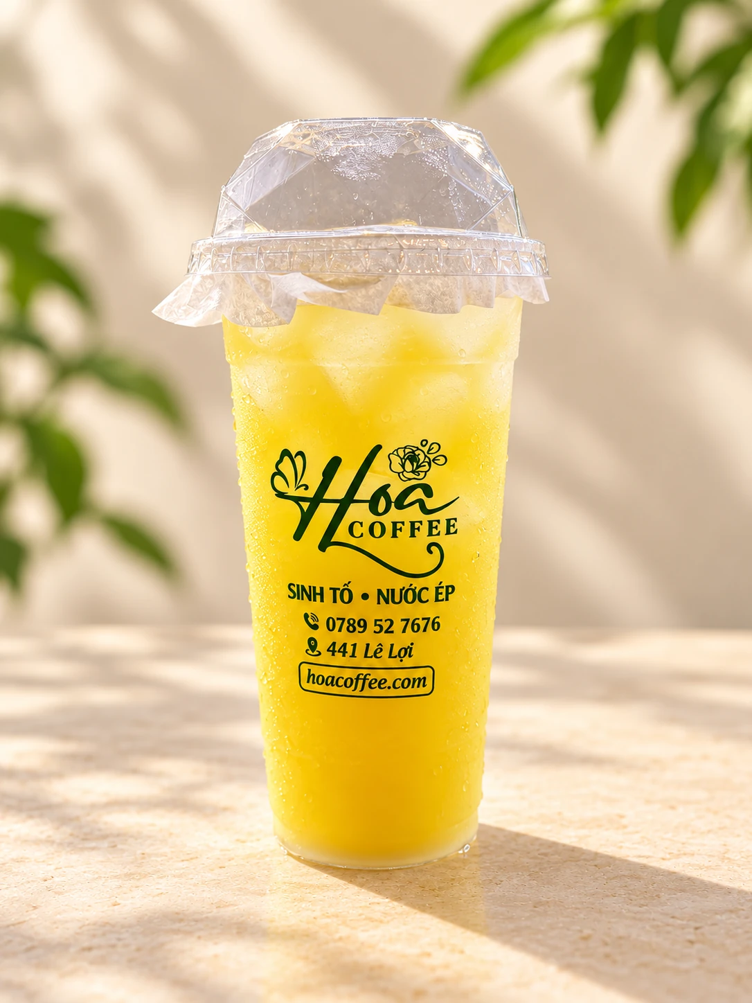 Nước Ép Chanh Dây Hoa Coffee